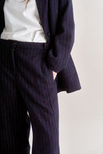 Load image into Gallery viewer, Komodo Maddie Recycled Poly Wool Trouser - Navy