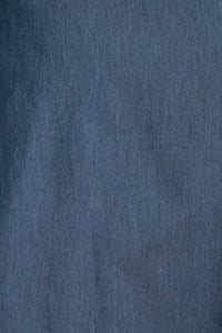 Louche Tyler chambray wide leg trouser dark grey