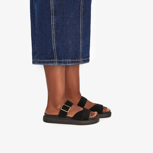 Clarks Aristella mule black