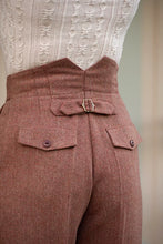 Load image into Gallery viewer, Emmy The Great Grandpa Pants Rust &amp; tan wool tweed