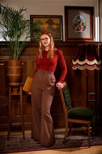 Load image into Gallery viewer, Emmy The All Round Sweater-Rust wool