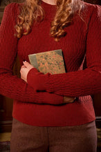 Load image into Gallery viewer, Emmy The All Round Sweater-Rust wool