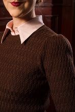 Load image into Gallery viewer, Emmy The All Round Sweater-Coffee mélange wool