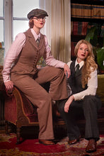 Load image into Gallery viewer, Emmy the Miss Fancy Pants slacks- Bottle green plaid wool