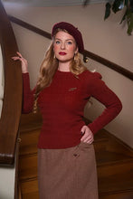 Load image into Gallery viewer, Emmy The All Round Sweater-Rust wool