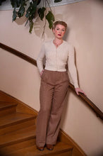 Load image into Gallery viewer, Emmy The Great Grandpa Pants Rust &amp; tan wool tweed