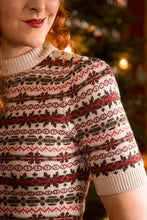 Load image into Gallery viewer, Emmy The Fairest Knit Top Holiday wool