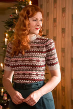 Load image into Gallery viewer, Emmy The Fairest Knit Top Holiday wool