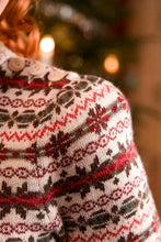 Load image into Gallery viewer, Emmy The Fairest Knit Top Holiday wool