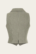 Load image into Gallery viewer, Striped vest on a white background