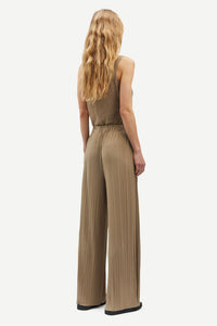 Samsoe Samsoe Uma trousers lead gray