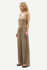 Samsoe Samsoe Uma trousers lead gray