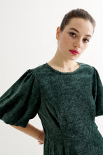 Load image into Gallery viewer, Louche Philo velvet dress- Forest green