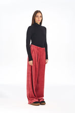 Load image into Gallery viewer, Komodo SOFIA Organic Cotton Velvet Trousers - Rose