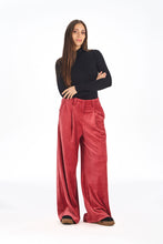 Load image into Gallery viewer, Komodo SOFIA Organic Cotton Velvet Trousers - Rose