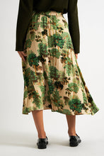 Load image into Gallery viewer, Louche Lizea skirt green Forestscape