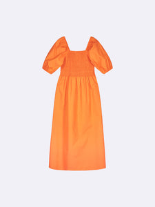 Nanso Luisa svart / orange klänning lång