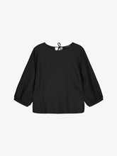 Load image into Gallery viewer, Nanso Saralia blus svart linne