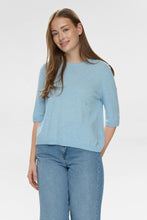 Load image into Gallery viewer, Nümph Nucally pullover Airy blue / Offwhite