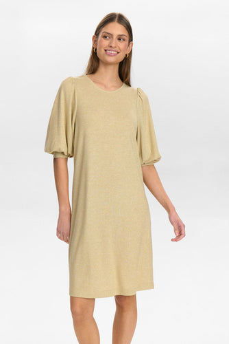 Nümph Nuglam dress gold