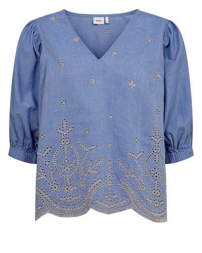 Nümph Nuwiveca blouse denim