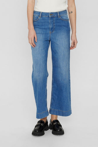 Nümph Nuparis jeans cropped light blue denim
