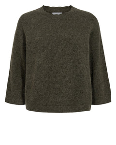 Nümph Nuriette Selma pullover grape leaf