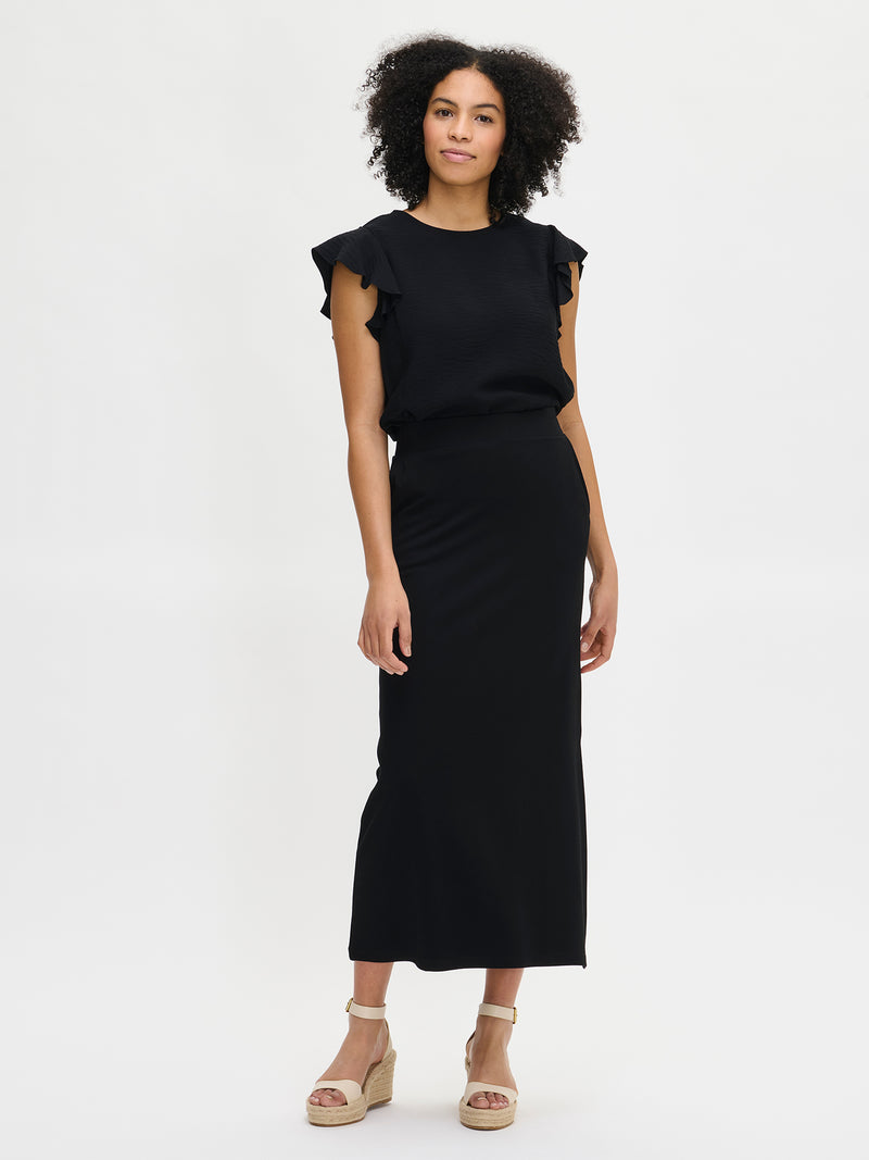 Nanso Antonia blus svart