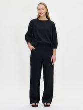 Load image into Gallery viewer, Nanso Saralia blus svart linne