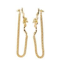 Load image into Gallery viewer, WOS Nastasia earrings Silver / Gold