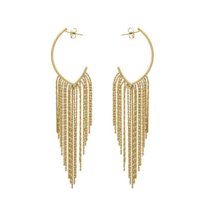 WOS Oriya earrings gold