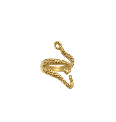 WOS Payton ring gold octopus