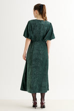 Load image into Gallery viewer, Louche Philo velvet dress- Forest green