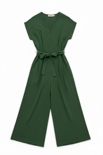 Load image into Gallery viewer, Louche Phoenix Jumpsuit linnetyg grön