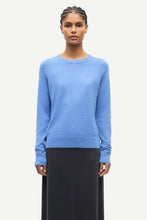 Load image into Gallery viewer, Samsoe Samsoe Boston o-neck Bel Air blue