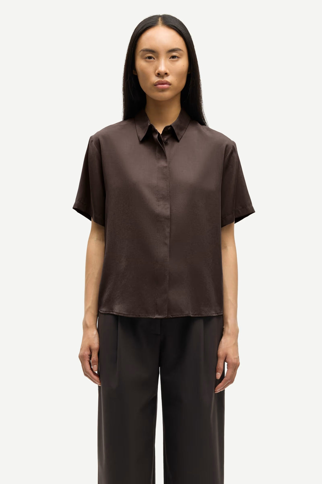 Samsoe Samsoe Mina shirt Fudge