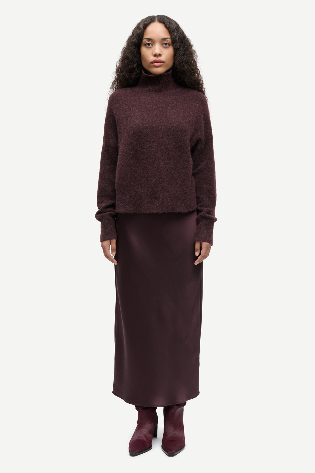 Samsoe Samsoe Saagneta skirt maxi fudge