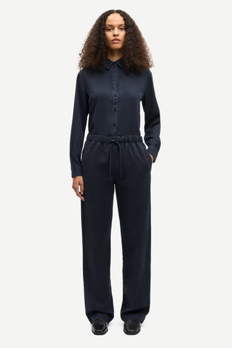Samsoe Samsoe Sahoysa trousers dark navy
