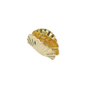 WOS Shell mini hårklämma Silver / Gold