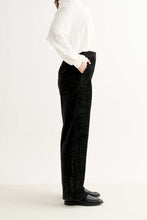 Load image into Gallery viewer, Louche Tilde velvet trousers- Black
