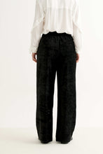 Load image into Gallery viewer, Louche Tilde velvet trousers- Black