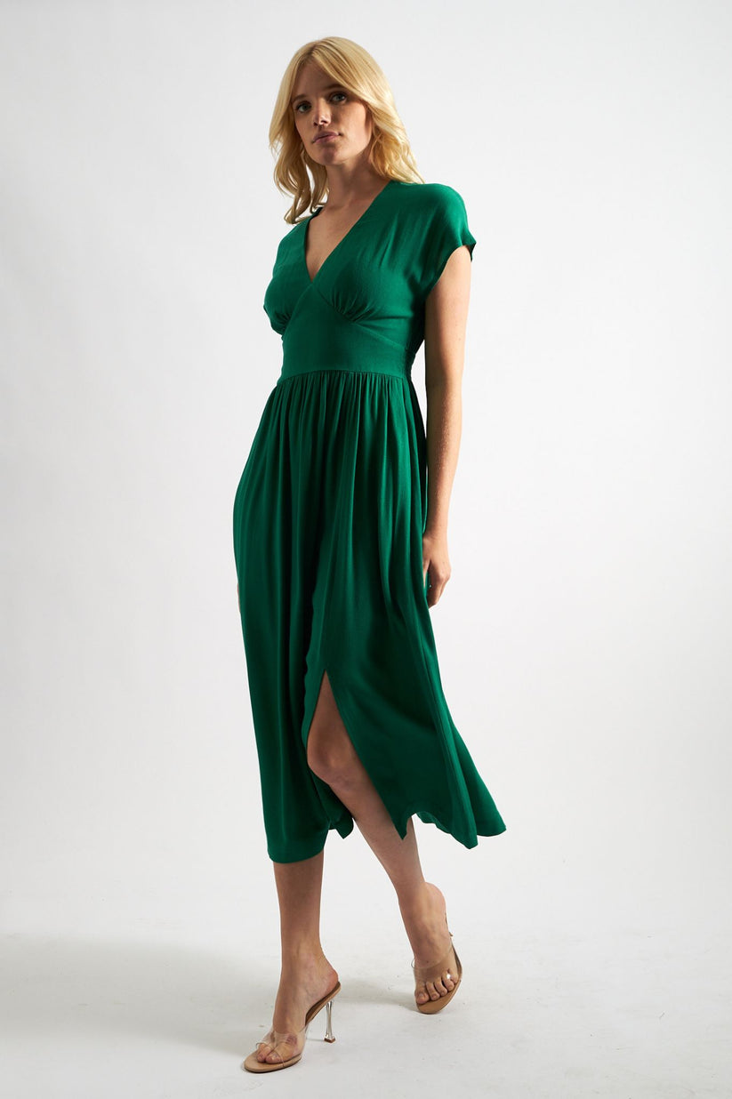 Louche Unity dress green