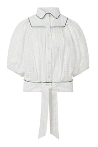 Komodo Magic blouse white embroidery