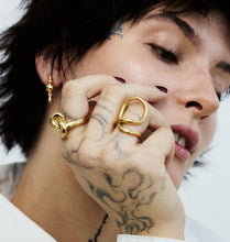 Load image into Gallery viewer, WOS Sonja ring Silver/ Gold