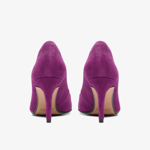 Clarks Lana Rae Purple suede - kunigunda.se