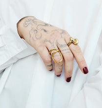 Load image into Gallery viewer, WOS Sonja ring Silver/ Gold