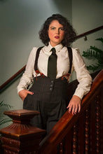 Load image into Gallery viewer, Emmy the Sassy suspenders- Brown