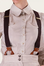 Load image into Gallery viewer, Emmy the Sassy suspenders- Brown