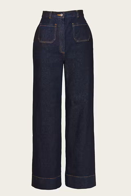 Emmy Those Sassy 70's Jeans Organic raw heavy denim