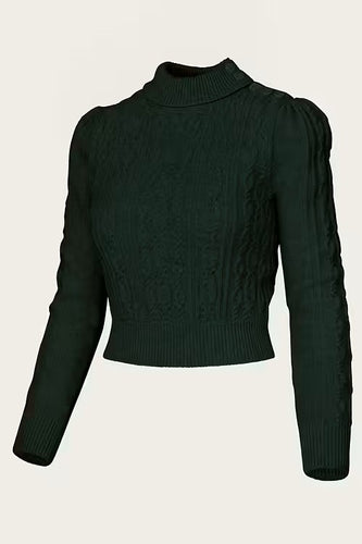 Emmy The Ice Skater Hunter green cashmere blend